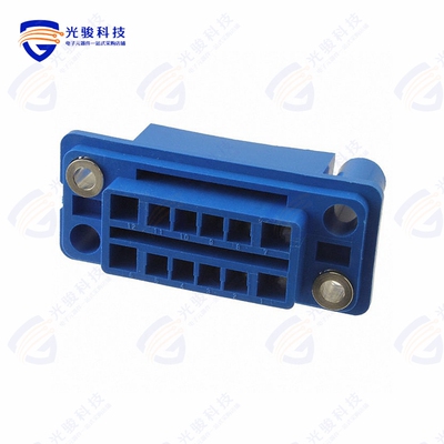 5172069-3《CONN RCPT HSG DRAWER 12POS BLUE》