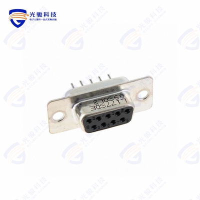 L177SDE09SOL2《CONN D-SUB RCPT 9POS VERT SLDR》