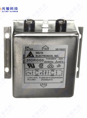 20DRGG5《LINE FILTER 115/250VAC 20A CHASS》