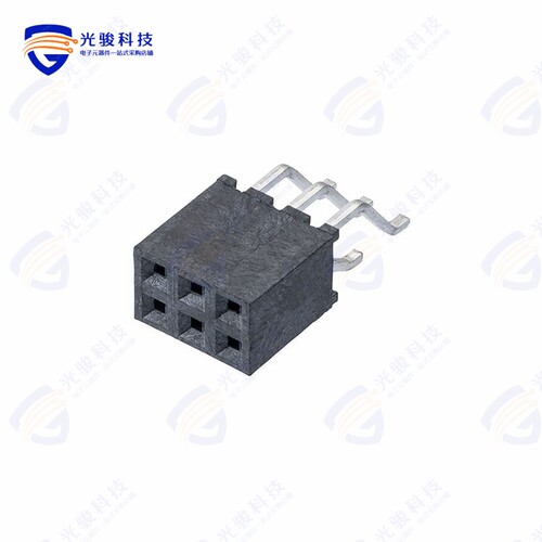 M22-6550342R《CONN RCPT 6P 0.079 GOLD SMD R/A》