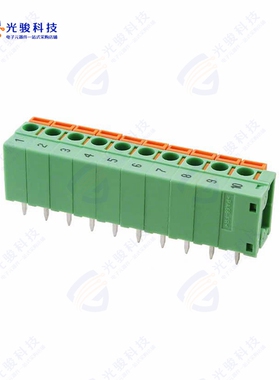 1741173《TERM BLOCK 10POS 5.08MM PCB》