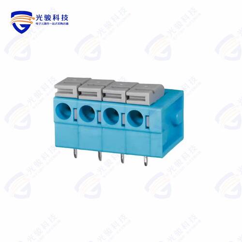 TBL004-508-04BE-2GY《TERMINAL BLOCK, SCREWLESS, 5.08,》