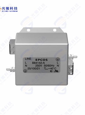 B84142A0030R000《LINE FILTER 250V 30A CHASSIS MNT》