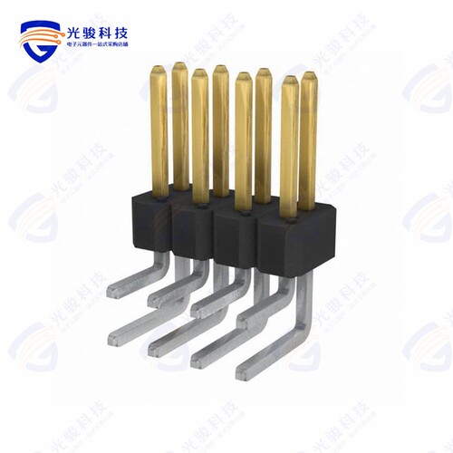 77317-112-08LF《CONN HEADER R/A 8POS 2.54MM》