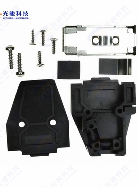 165X11279XE《CONN BACKSHELL 9P 45/180DEG BLK》