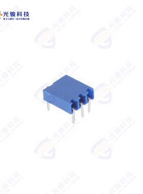 89882-303LF《CONN RCPT 3POS 0.1 GOLD PCB R/A》