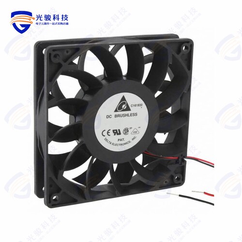 FFB1224XHE-M《FAN AXIAL 120X120X38MM 24V WIRE》