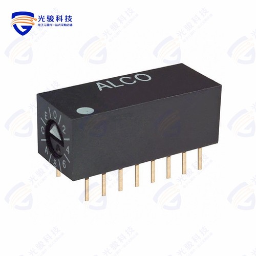 53137-5 《SW ROTRY DIP HEX W/COMP 0.1A 28V》