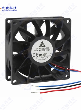 FFB0812SH-R00《FAN AXIAL 80X25.4MM 12VDC WIRE》