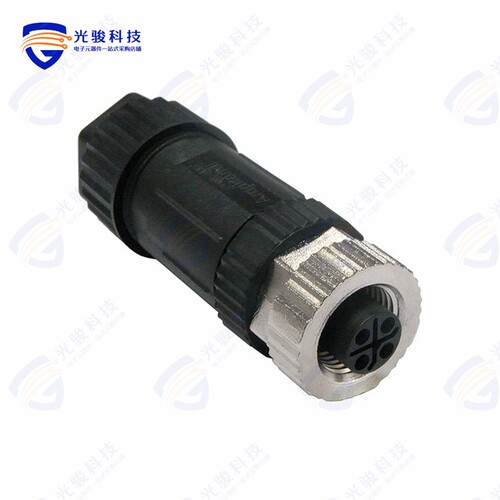 M12S-04BFFB-SL7002《CONN RCPT FMALE 4POS GOLD SCREW》