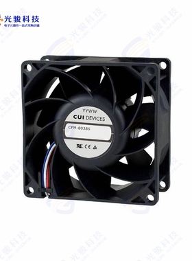 CFM-8038S-240-449-22《DC AXIAL FAN, 80 MM SQUARE, 38 M》