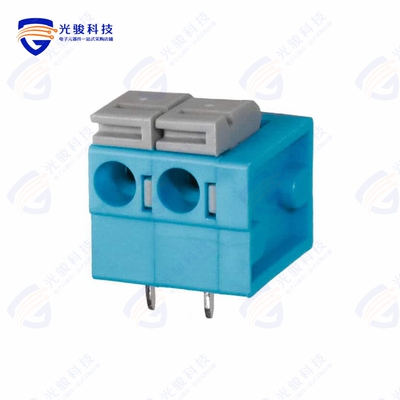 TBL004-508-02BE-2GY《TERMINAL BLOCK, SCREWLESS, 5.08,》