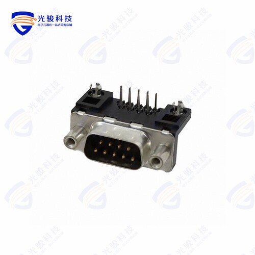 D09P13B6GV00LF《CONN D-SUB PLUG 9POS R/A SLDR》