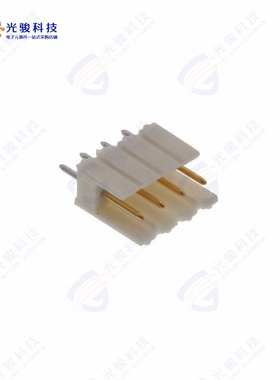 829154-4《CONN HEADER VERT 4POS 2.54MM》