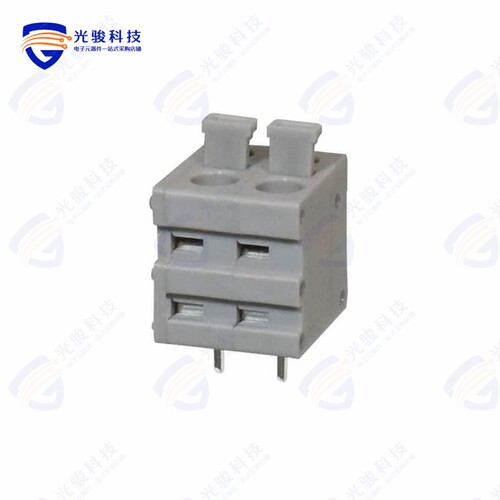 TBL009V-500-02GY-2GY《TERMINAL BLOCK, SCREWLESS, 5.00,》