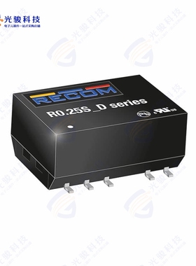 R0.25D10-3.309/P《DC DC CONVERTER +/-9V 250MW》