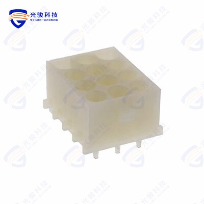 DME-12-S2-P-SQ《PCB MOUNT PIN HEADER(W/ POLARIZ》