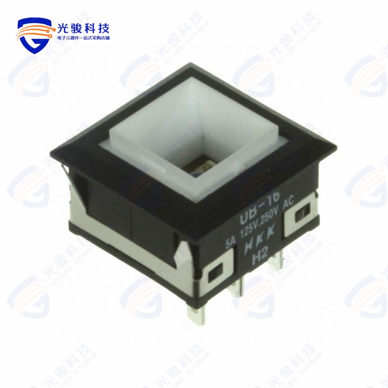 UB16KKW016G 《SWITCH PUSHBUTTON SPDT 5A 125V》