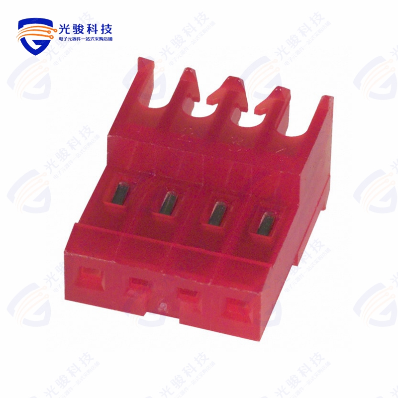 3-640620-4《CONN RCPT 4POS IDC 22AWG TIN》