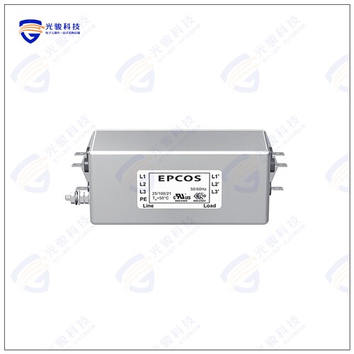 B84143A0020A166 滤波器LINE FILTER 20A CHASSIS MOUNT