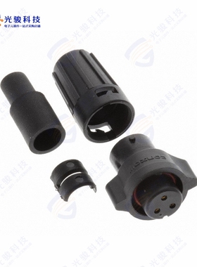 W6282-3SG-P-528《CONN PLUG FMALE 3POS SOLDER CUP》