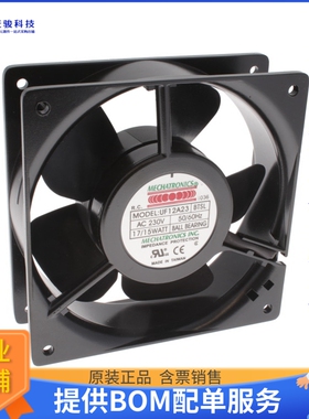 AC风扇UF12A23-BTSLR【FAN AXIAL 120X38MM 230VAC TERM】