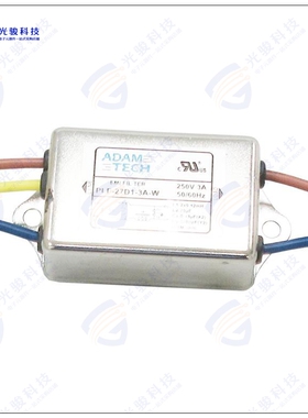 PLF-27D1-3A-W 滤波器LINE FILTER 115V/250VAC 3A CHASS