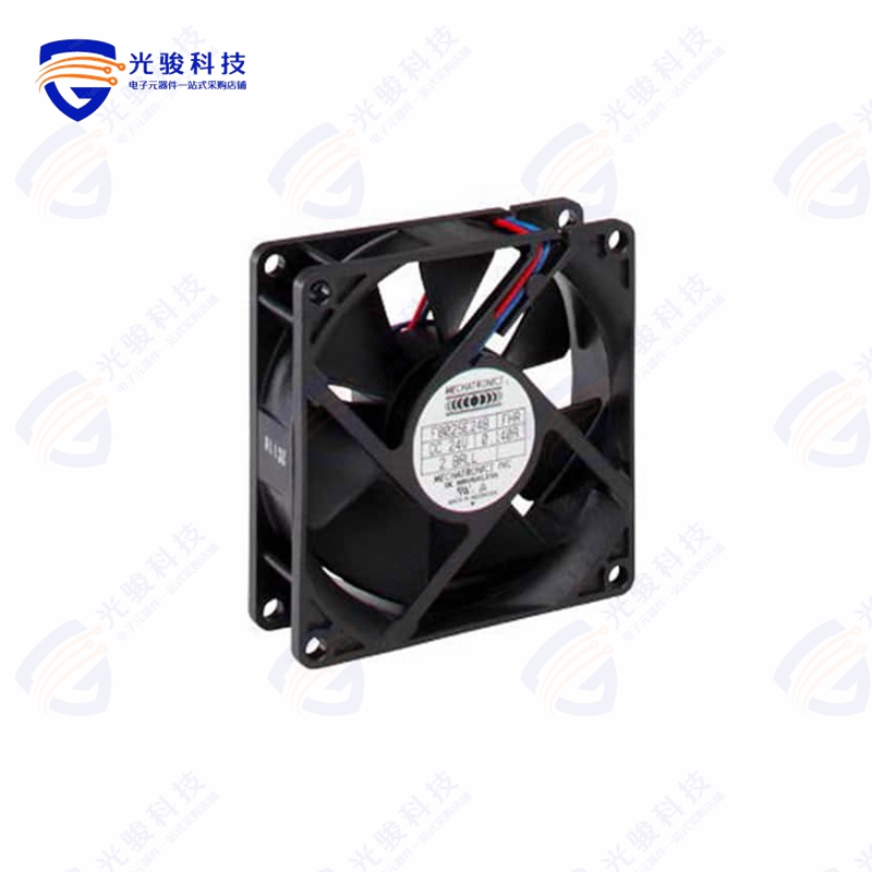 F8025H12B2-FHR《FAN AXIAL 80X25MM LCKD RTR 12VDC》 电子元器件市场 其它元器件 原图主图