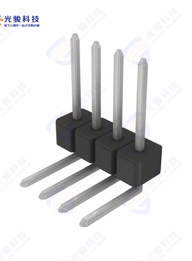 PEC04SGBN《CONN HEADER R/A 4POS 2.54MM》