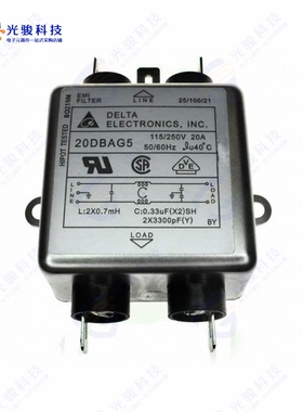 20DBAG5《LINE FILTER 115/250VAC 20A CHASS》