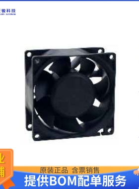 无刷直流风扇MR8038X24B1+6-RSR【FAN AXIAL 80X38MM 24VDC WIRE