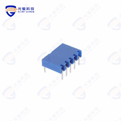 89882-405LF《CONN RCPT 5POS 0.1 TIN PCB R/A》