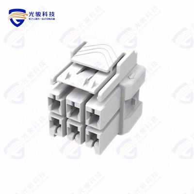 1-1971776-3《CONN HOUSING PLUG 6POS 6MM》