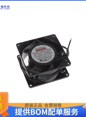 AC风扇UF80A23-BWHR【FAN AXIAL 80X38MM 230VAC WIRE】