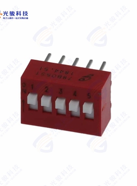 78B05ST 《SWITCH SLIDE DIP SPST 150MA 30V》