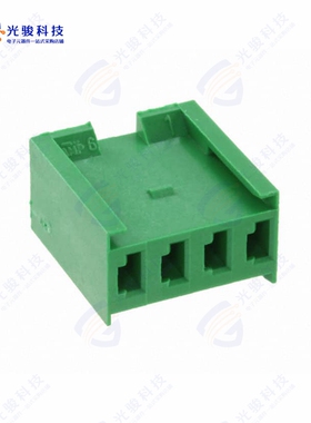 280591《CONN RCPT HOUSING 4POS GREEN》