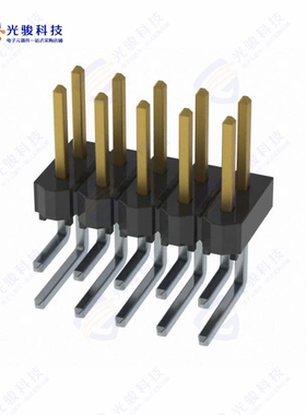 HTSW-105-08-FM-D-RA《CONN HEADER R/A 10POS 2.54MM》