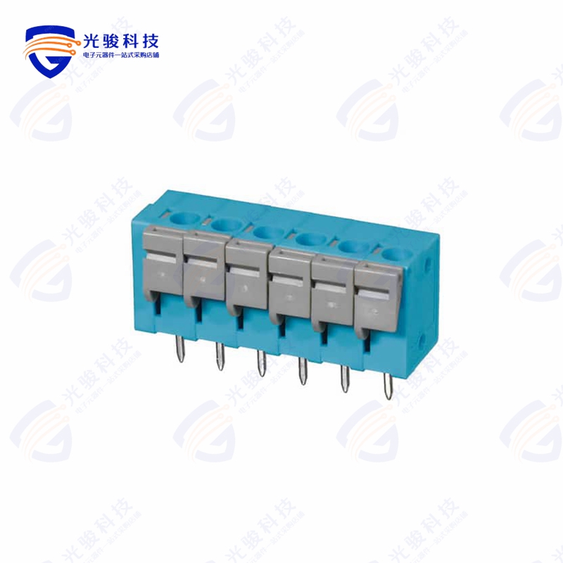TBL004V-508-06BE-2GY《TERMINAL BLOCK, SCREWLESS, 5.08,》