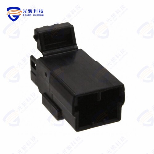 174928-2《CONN RCPT CAP HSNG 3POS BLACK》