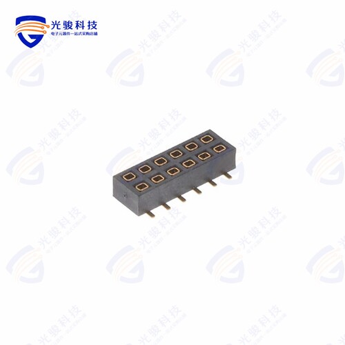NPPN062GFNP-RC《CONN HDR 12POS 0.079 GOLD SMD》