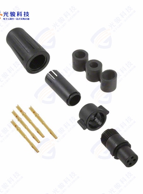 EN2C4F22DCW《CONN PLUG FMALE 4POS GOLD CRIMP》