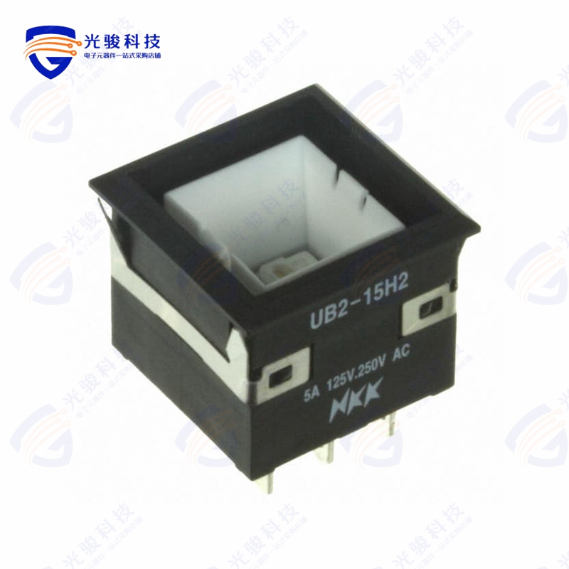 UB215KKW016G 《SWITCH PUSHBUTTON SPDT 5A 125V》