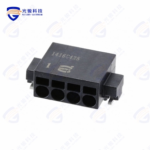 14010413102000 BLK 2.54MM SMD ENT TERM SIDE