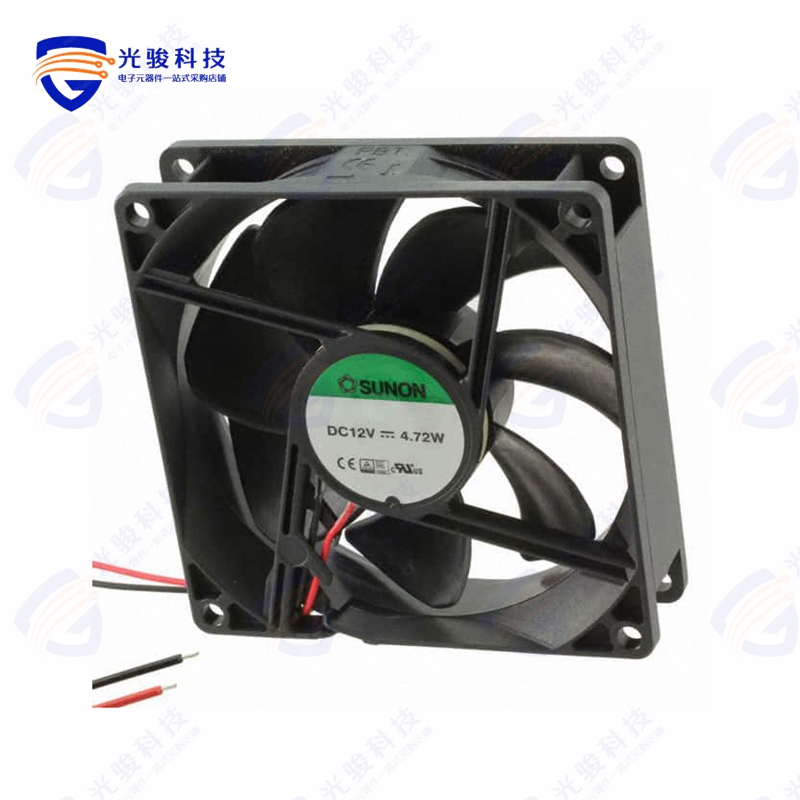 GF80251B1-000U-AC9《FAN 80X25MM 12VDC IP56 60CFM》