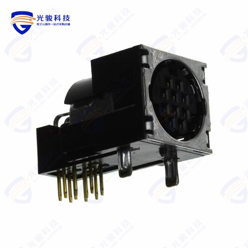 HR212-10RC-10SDL(74)《CONN RCPT FMALE 10POS GOLD SLDR》