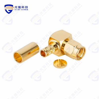 132235RP《CONN RPSMA PLUG R/A 50OHM SOLDER》