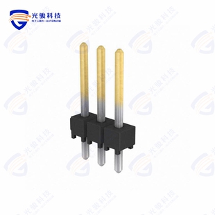 TSW 103 CONN HEADER 3POS 2.54MM VERT