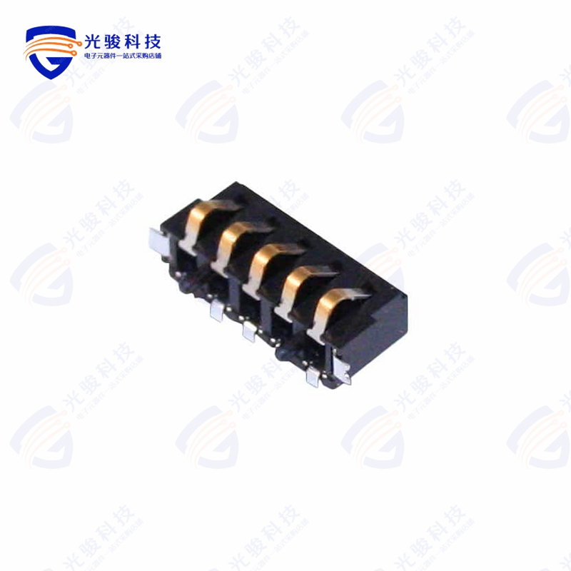 9155005852006《CONN SPRING BATTERY 5POS R/A SMD》