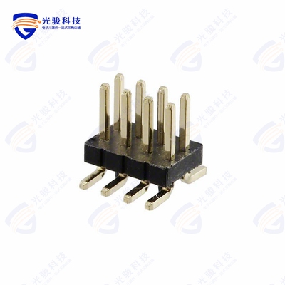 GRPB042VWQP-RC《CONN HEADER SMD 8POS 1.27MM》