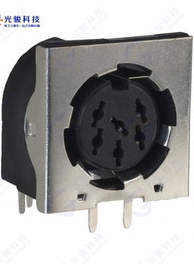 5212045-1《CONN RCPT FMALE DIN 6POS SOLDER》